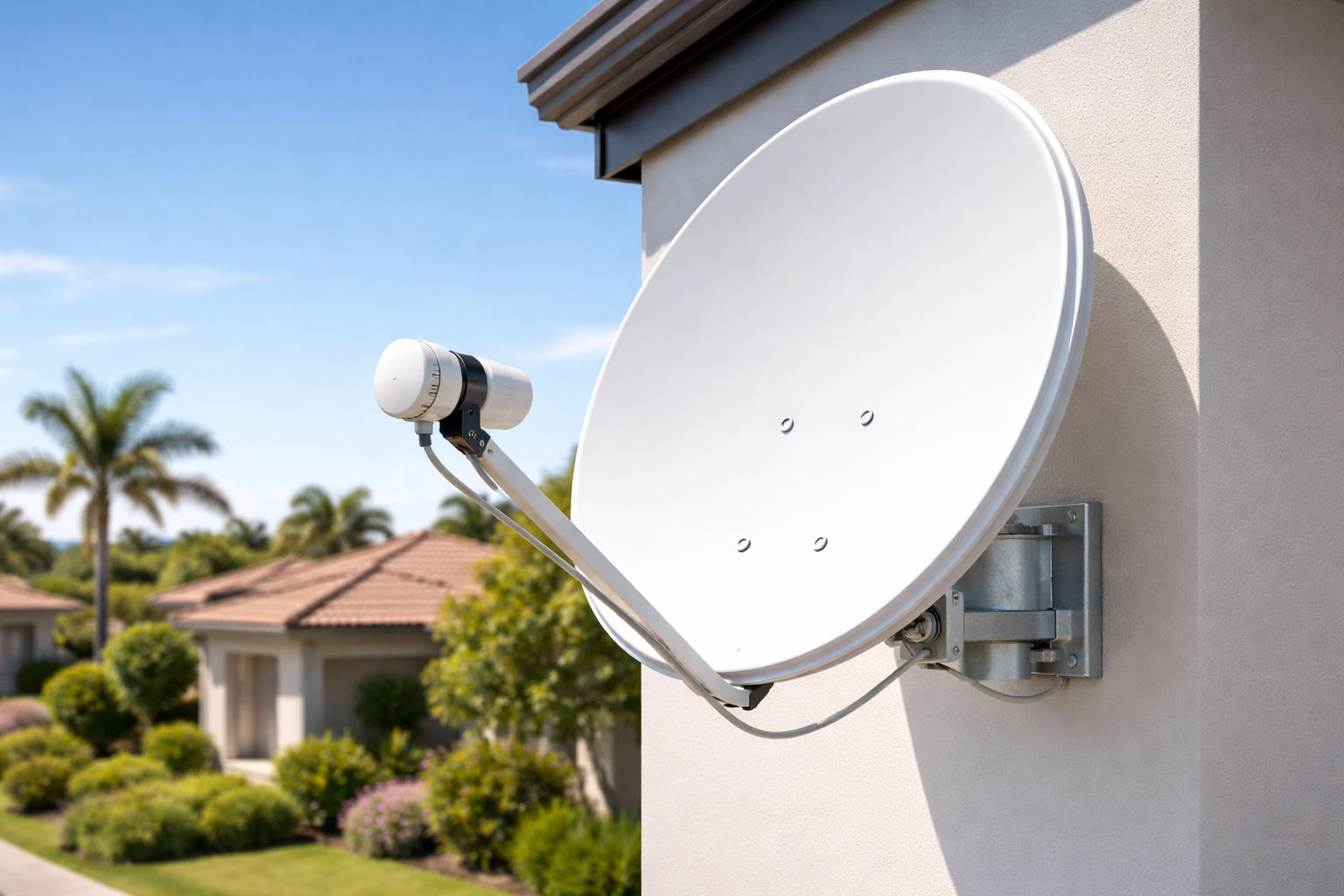 OVHD satellite dish installation in Albertskroon
